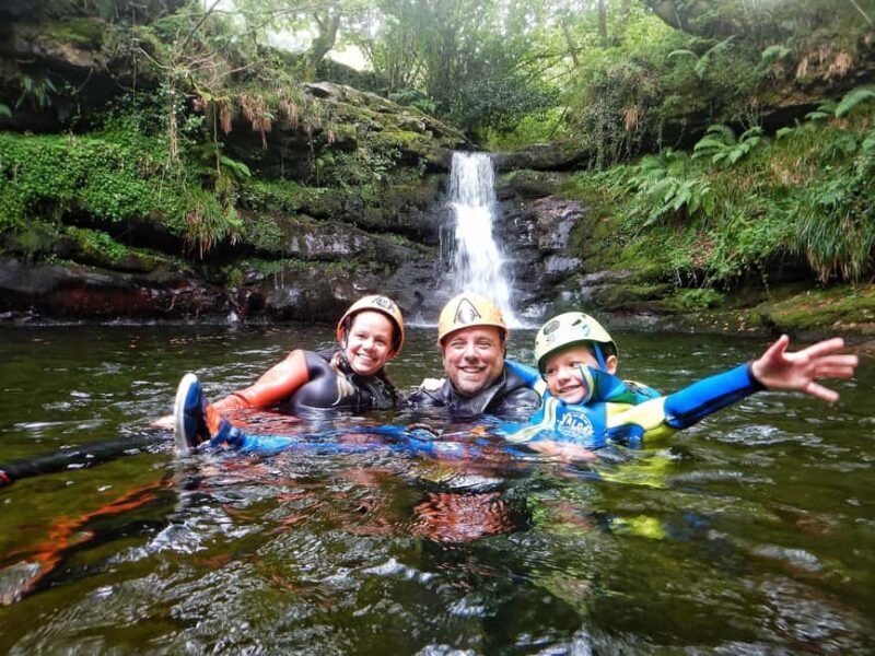 VEGA DE PAS, Cantabria : BARRANQUISMO INICIACION, FOR THE WHOLE FAMILY - Discovering the Canyoning Experience in Vega de Pas