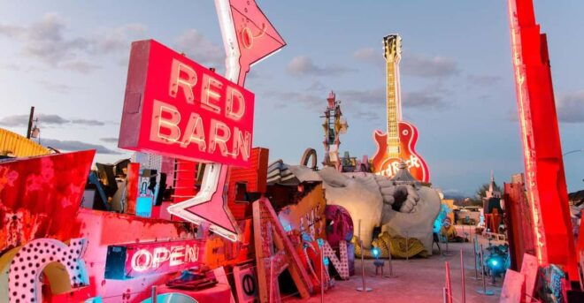 Vegas: Neon Museum Night Tour With Open-Top Bus - Open-top Bus Features