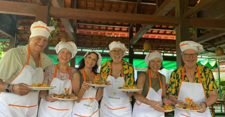 Vegetarian Cooking Class & Basket Boat From Hoi An/Da Nang - Riverfront Vegetarian Cooking Class Experience