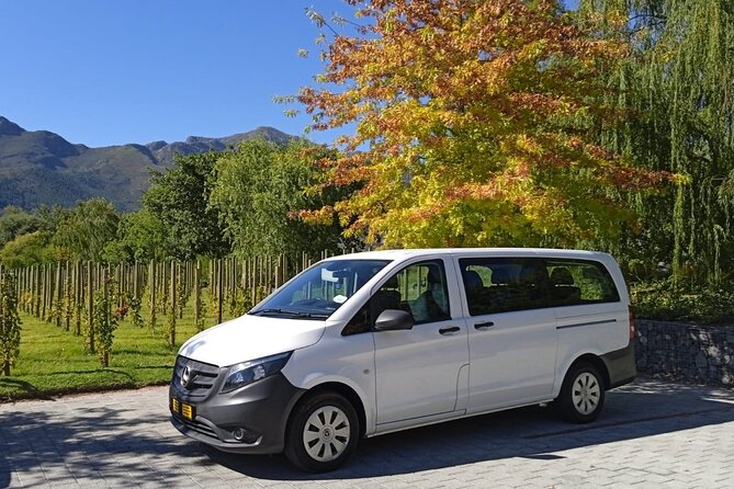 Vehicle Hire Full Day 10Hour Chauffeur Drive Cape Town to 15 PAX - Tour Duration and Collection Information