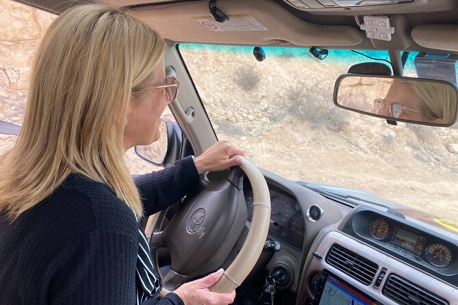Vehicle Self Driving Including Off-Road Driving Guidance in Judaean Desert - Off-Road Driving Experience