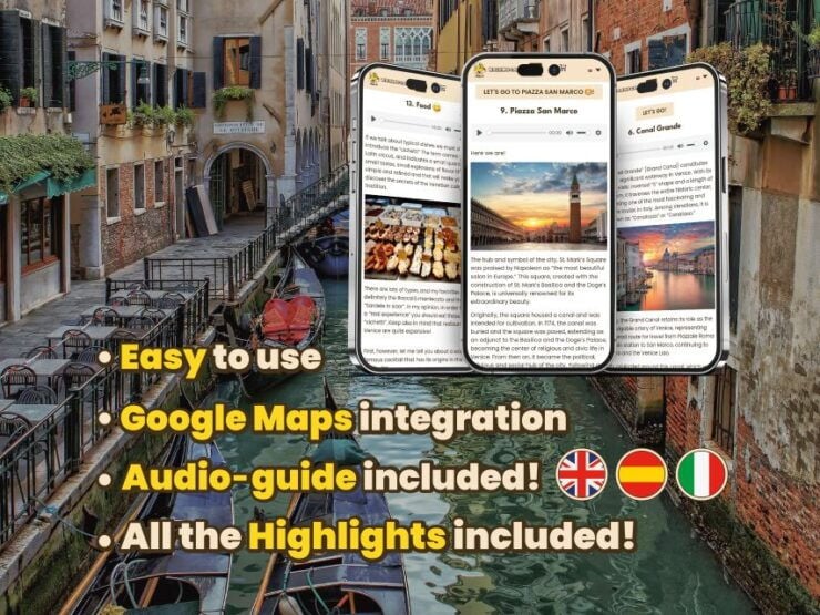 Venezia: Digital Guide Made by a Local for Your Walking Tour - Good To Know