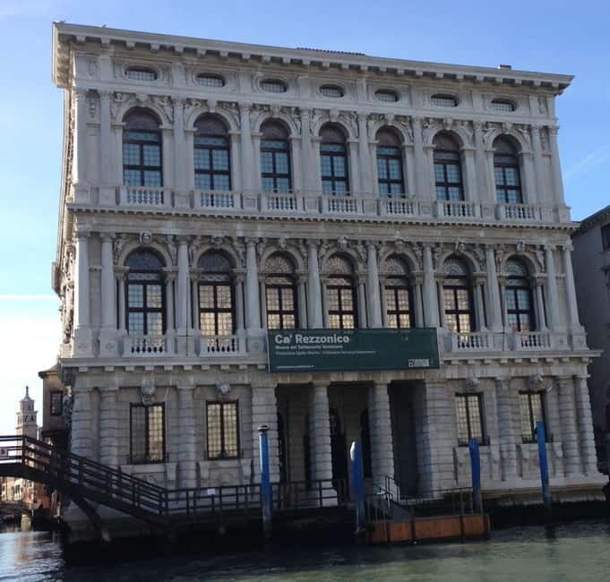 Venice: A short walk & the Ca' Rezzonico Museum in Japanese - The itinerary breakdown: what’s really in store