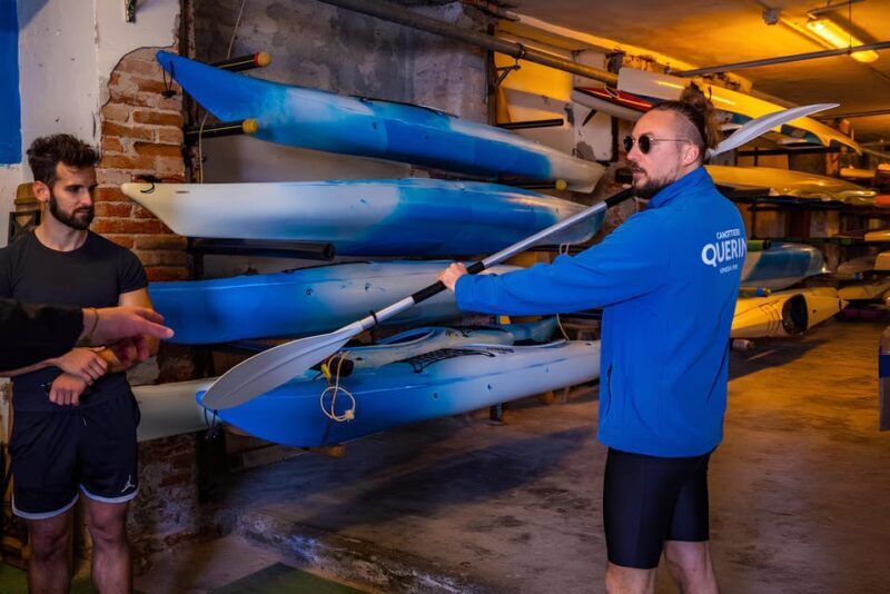 Venice Beginner's Kayak Tour in the Medieval Arsenal - The Guides: Nicoló and Aleksandra
