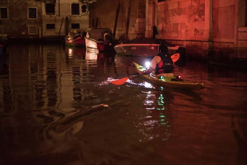 Venice: Night + Sunset Kayak Tour Kayak in the Canals - Good To Know