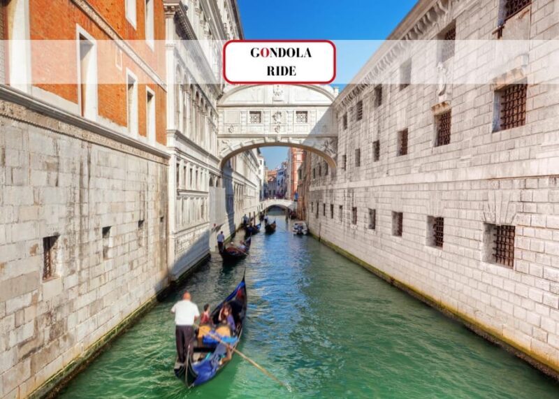 Venice: Shared Gondola Through breathtaking Bridge of Sighs - Good To Know