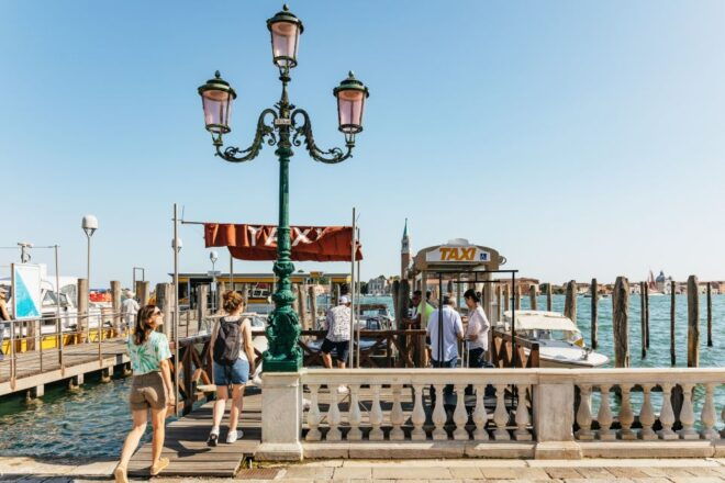 Venice: Shared Water Taxi Transfer to Marco Polo Airport - Activity Title