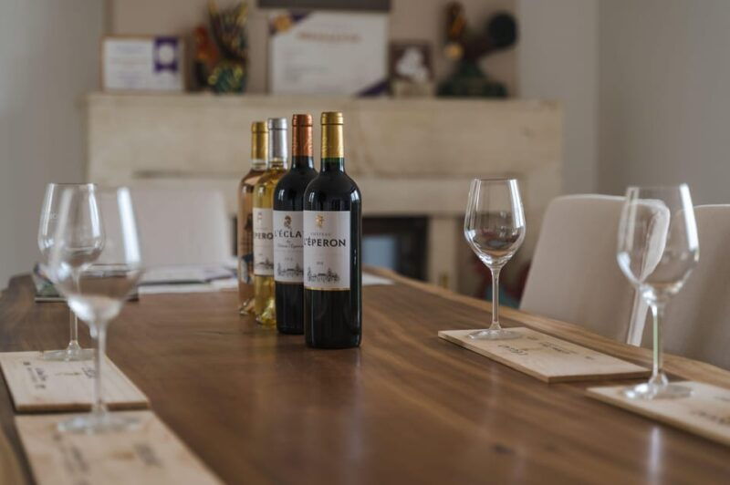 Vérac: Château L'Éperon Wine Tasting and Masterclass - Experience Details