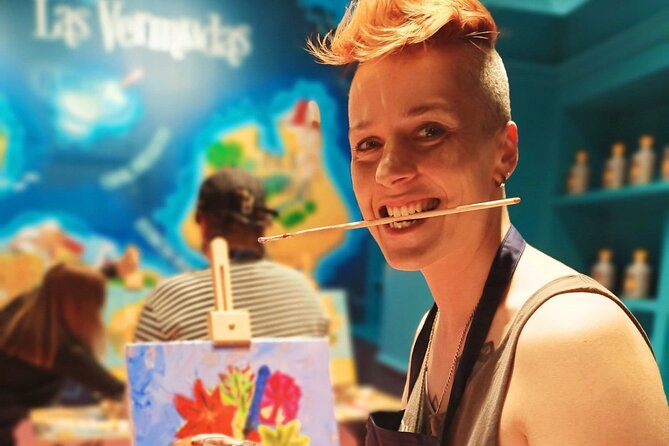 Vermouth-Art, Paint and Sip and Spanish Vermouth - Directions