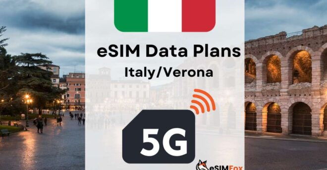 Verona: Esim Internet Data Plan for Italy High-Speed 4g/5g - Activation Process Simplified