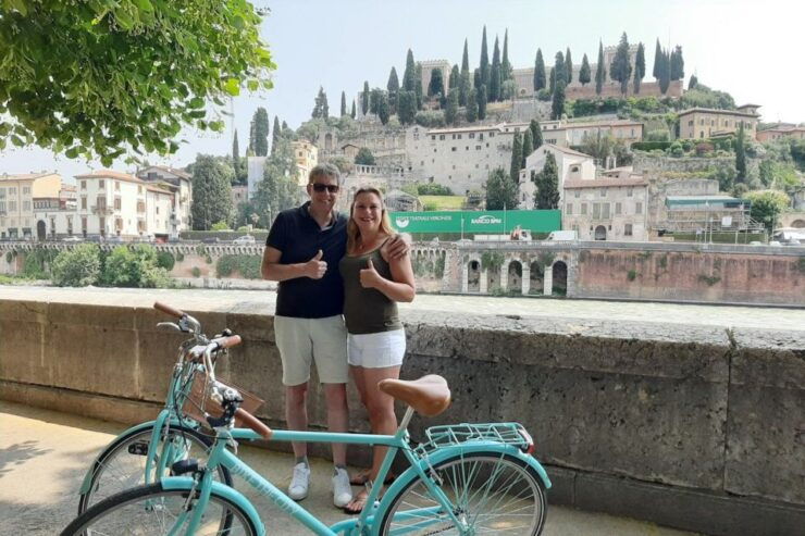 Verona: Highlights and Panorama Bike Tour - Tour Duration and Language