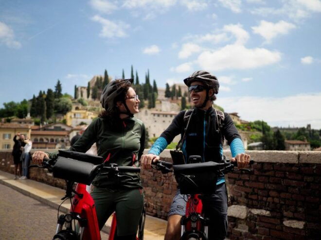 Verona Hills With EVO Oil Testing Self-Guided E-Bike Tour - Language and Group Size