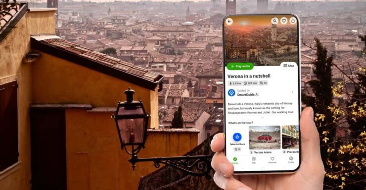 Verona in a Nutshell a Self-Guided Audio Tour in English - Experience Features