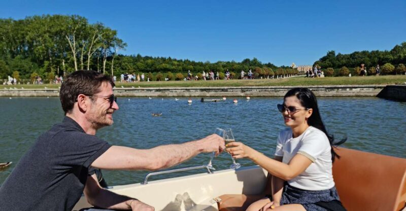 Versailles: Gardens Golf Cart Tour, Row Boat, and Champagne - Good To Know