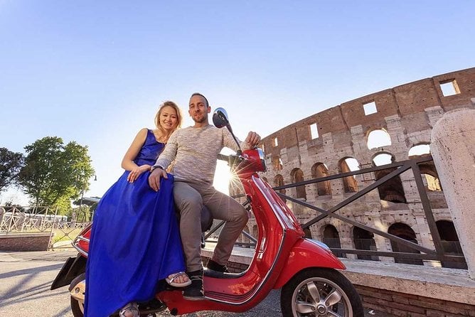 Vespa Primavera 125 Cc Rental at Rome - End Point and Return