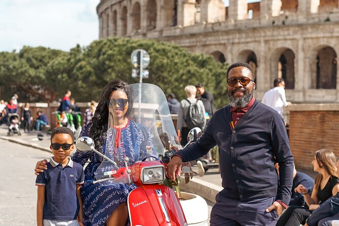 Vespa Scooter Tour in Rome With Professional Photographer - Common Questions