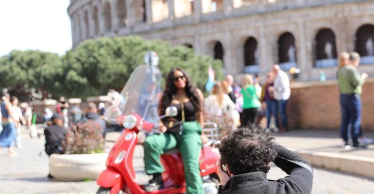 Vespa Tour With Professional Photography in Rome - Itinerary Details