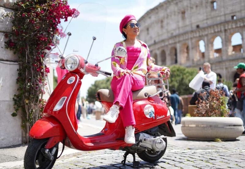 Vespa - Wine and Photography service in Rome - Good To Know