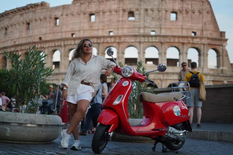 Vespa - Wine and Photography service in Rome - The Ride & Scenic Highlights