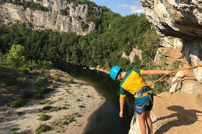 Via Corda in Ardèche + Big Abseil - Meeting and Pickup