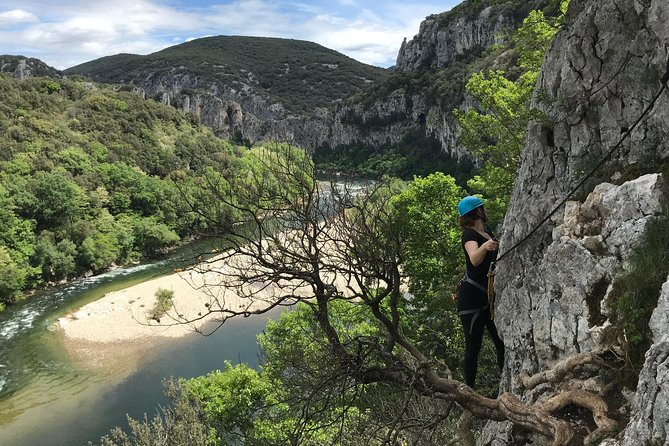 Via Corda in Ardèche + Big Abseil - Equipment Provided