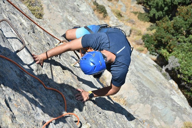 Via Ferrata in the Biggest Waterfall of the Cyclades - Overview and Location