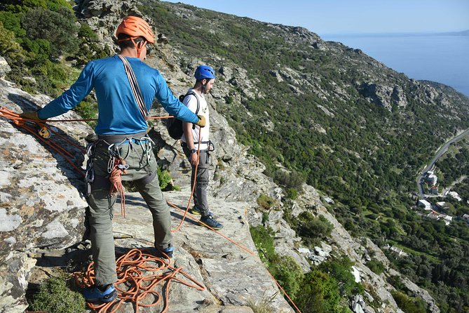 Via Ferrata in the Biggest Waterfall of the Cyclades - What to Expect