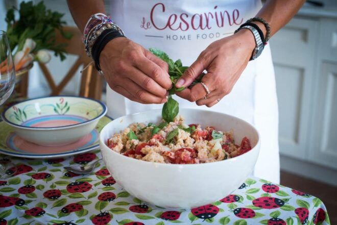 Viareggio: Market, Cooking Demo & Meal at a Locals Home - Meal Composition