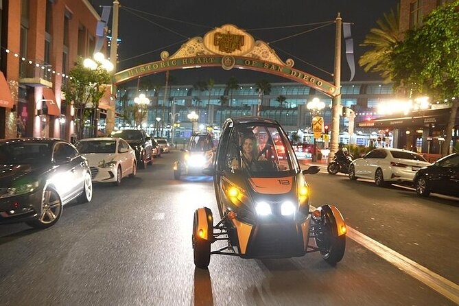 Viator Exclusive GoCar After Dark: Self-Guided Tour of Gaslamp and Balboa Park - Inclusions