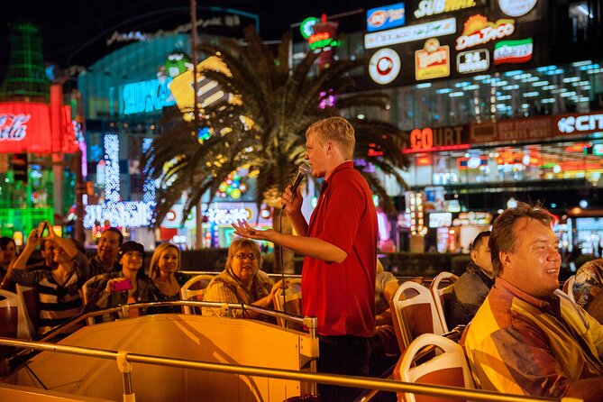Viator Exclusive Las Vegas Late-Night Open-Top Bus Tour - Common Questions
