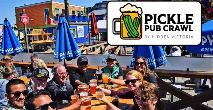 Victoria: Guided Pub Crawl With Ferry Rides and Appetizers - Itinerary and Locations