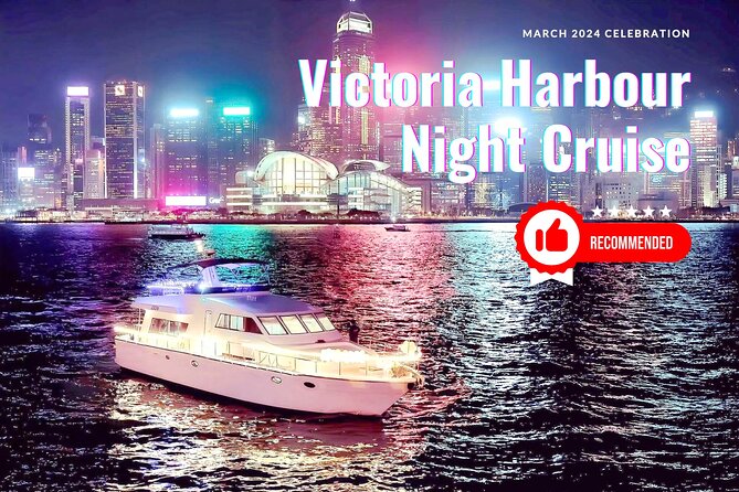 Victoria Harbour Yacht Night Cruise - DREAMER - Unlimited Refreshments and Snacks