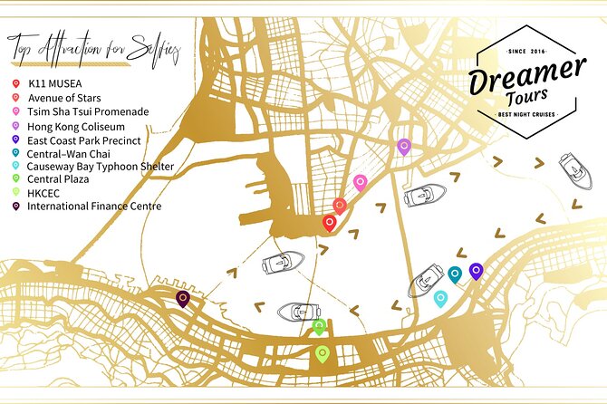 Victoria Harbour Yacht Night Cruise - DREAMER - Booking Confirmation and Accessibility