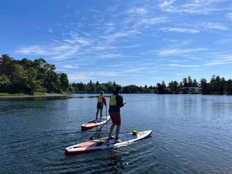 Victoria: Intro to Stand Up Paddle Boarding at Thetis Lake - Discovering Thetis Lake and the SUP Experience