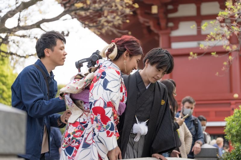 Video & Photo Shoot Experience in Asakusa - From Kaminarimon to Sensoji and Nakamise-dori