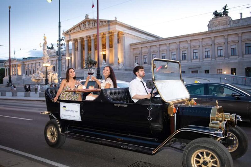 Vienna Candlelight Dinner Experience in a Classic Oldtimer - FAQs