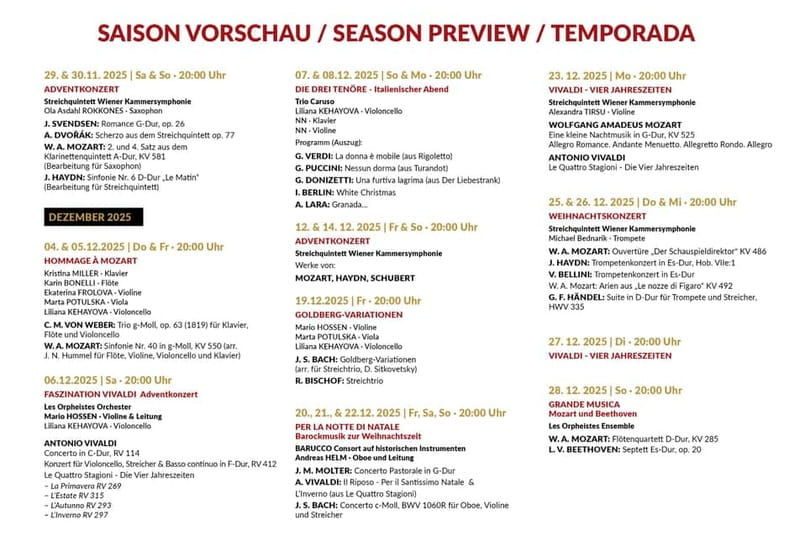 Vienna: Classical Concerts in the Minorite Church Ticket - FAQ