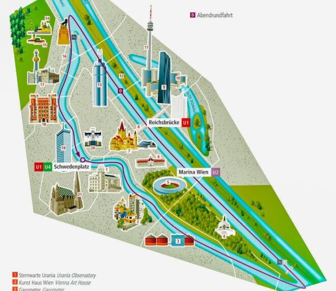 Vienna: Evening Cruise Along The Danube - Onboard Dining and Delicacies