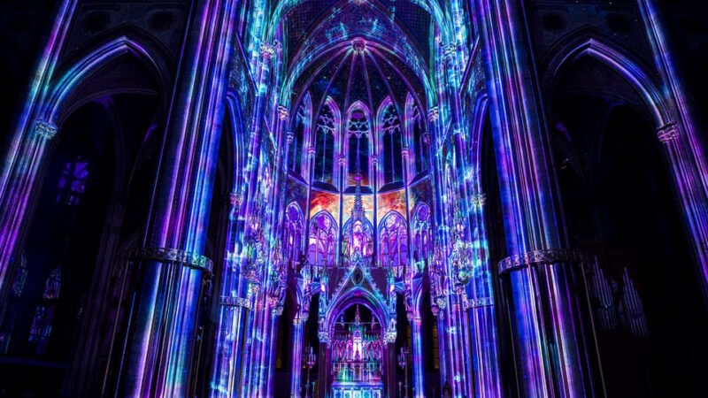 Vienna: Light of Creation Votive Church Immersive light show - Visual and Sound Experience