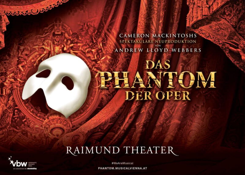 Vienna: Musical Tickets THE PHANTOM OF THE OPERA - Good To Know