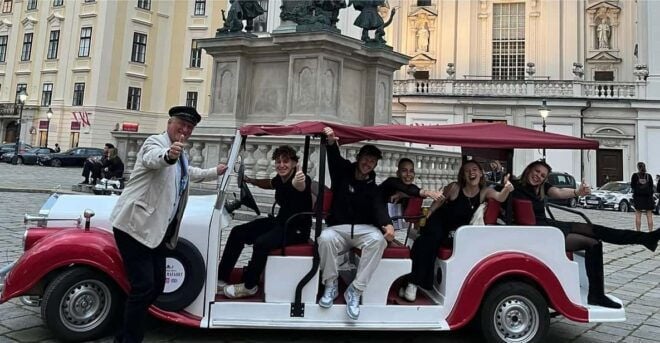 Vienna: Old Town Sightseeing Tour in a Vintage-Style E-Car - Booking and Cancellation