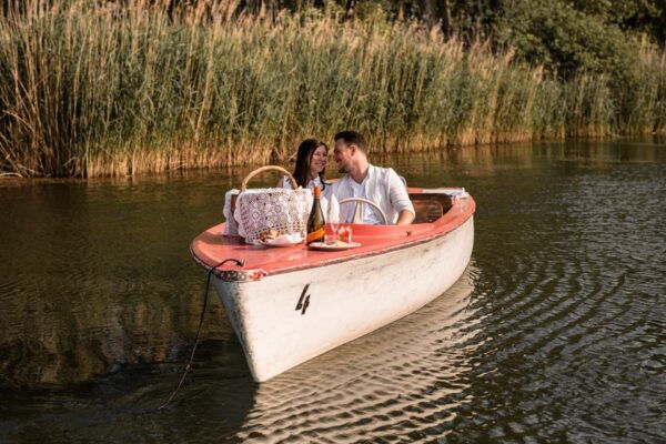Vienna: Retro Boat Tour on the Danube River With Picnic - Cozy Picnic on a Boat