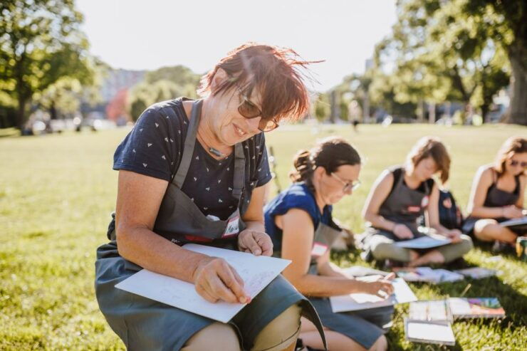 Vienna: Riesenrad Malunterricht Mit Lokalem Künstler - Activity Details