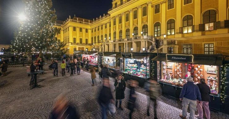 Vienna: Schönbrunn Palace & Christmas Market Walking Tour - Experience Highlights