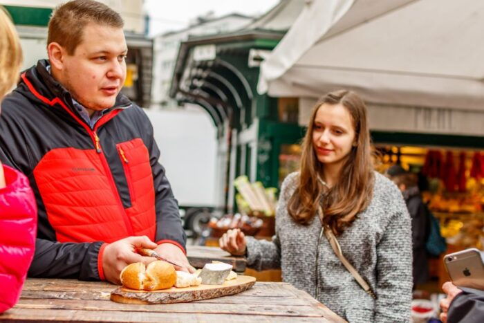 Vienna: Typical Austrian Food Tour with Coffee House Visit - Wine Tasting in a Historic Cellar