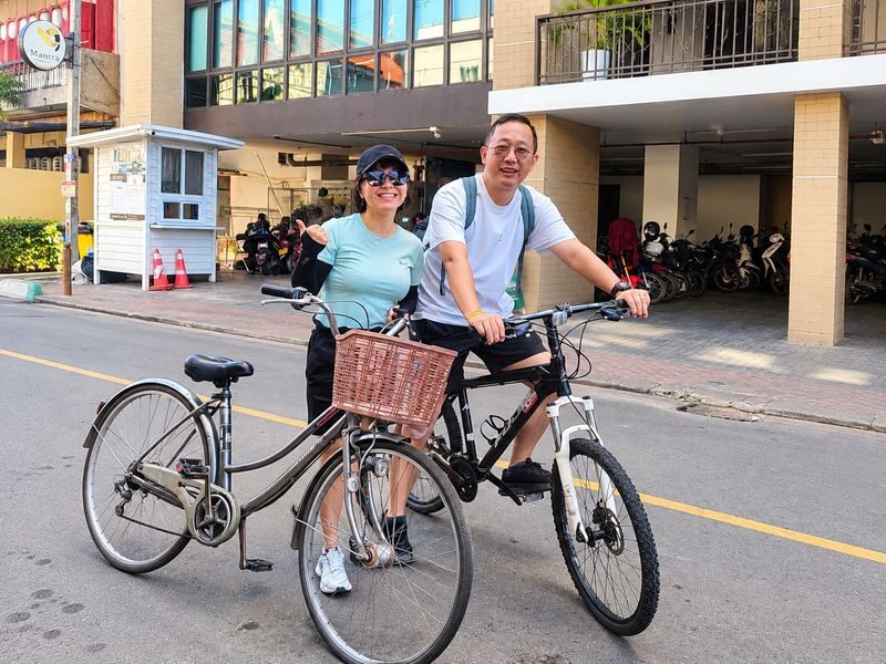 Vientiane City Bike Tour - The Mekong finish and the four-hour pace