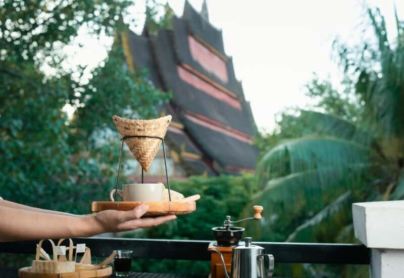 Vientiane: Self Bamboo Drip Coffee with Temple View - Detailed Breakdown of the Experience