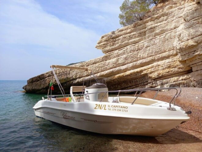 Vieste: 4 Hour Boat Rental - Meeting Point