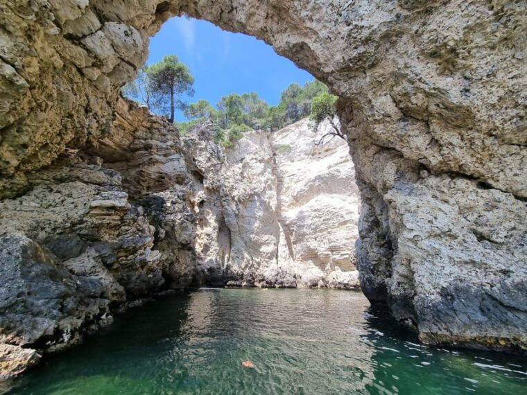 Vieste: South Coast Boat Excursion With Swim Stop - Boat Features and Amenities
