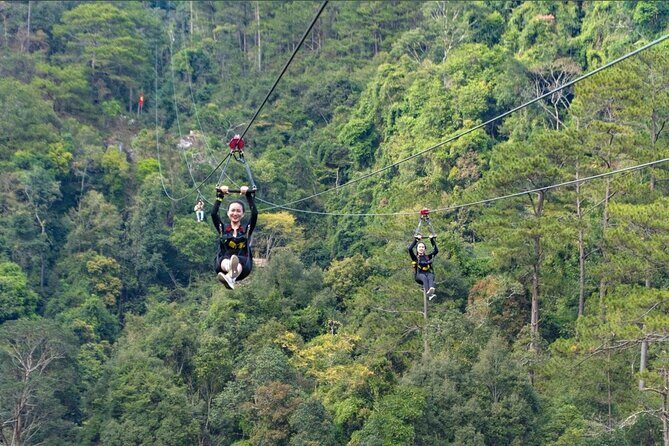 VIetnam Zipline Experience at Datanla Waterfall - Good To Know